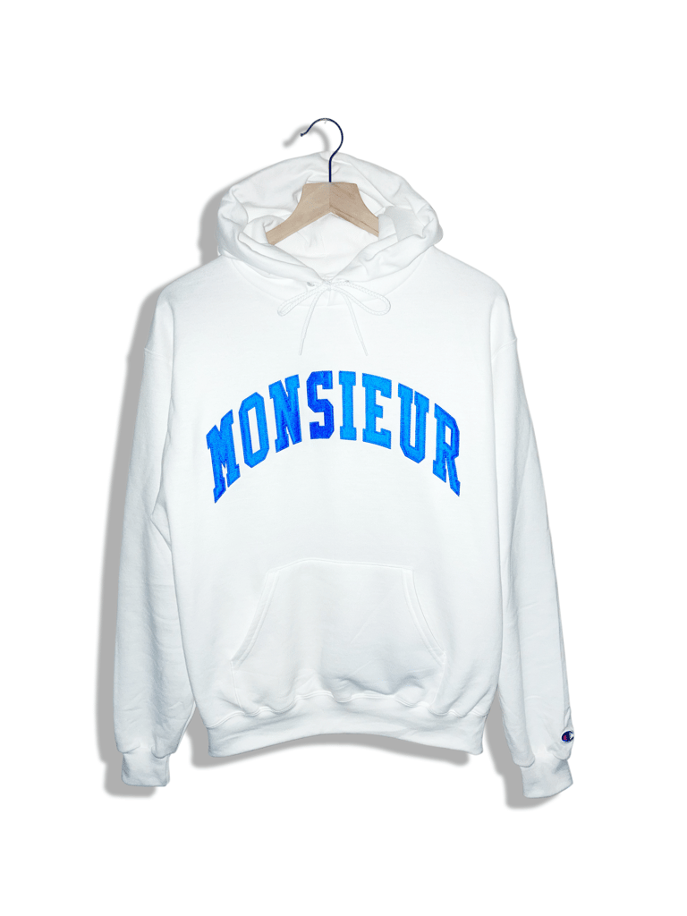 Hoodie blanc sales champion